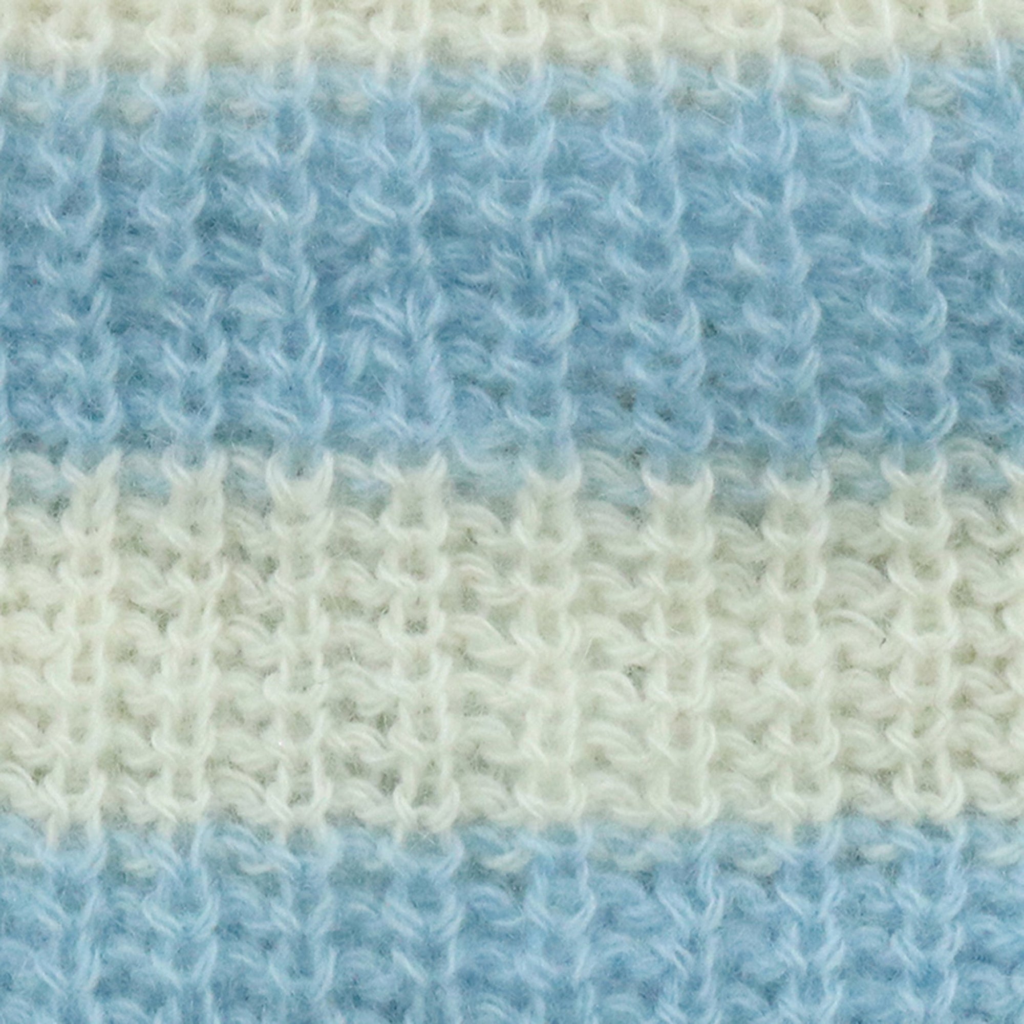 Babies Cashmere Beanie Striped Hat | Baby Blue