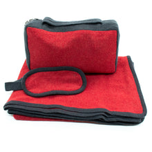 Unisex | Travel Set Color Block | Strawberry/Dark Grey