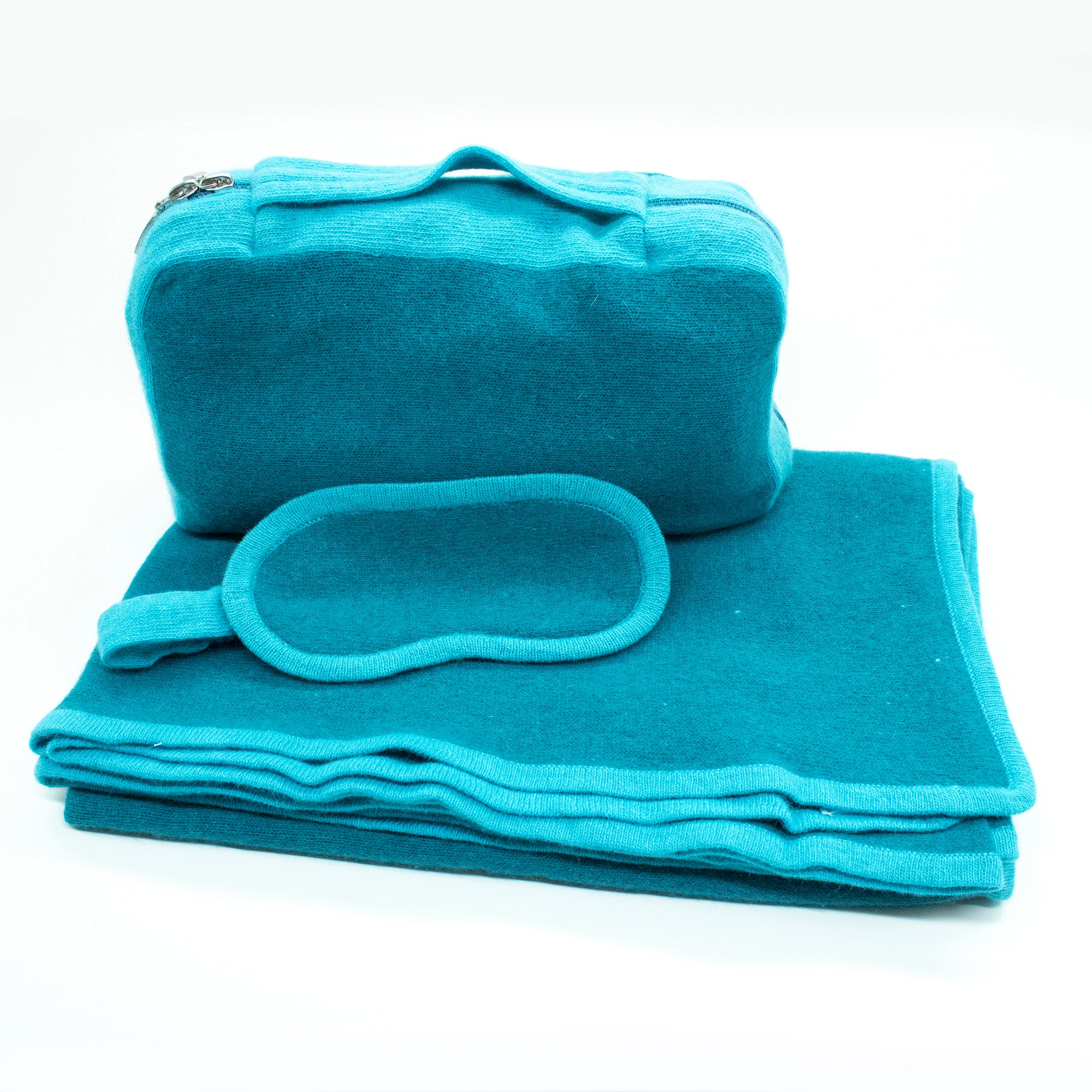 Unisex | Travel Set Color Block | Teal/Turquoise