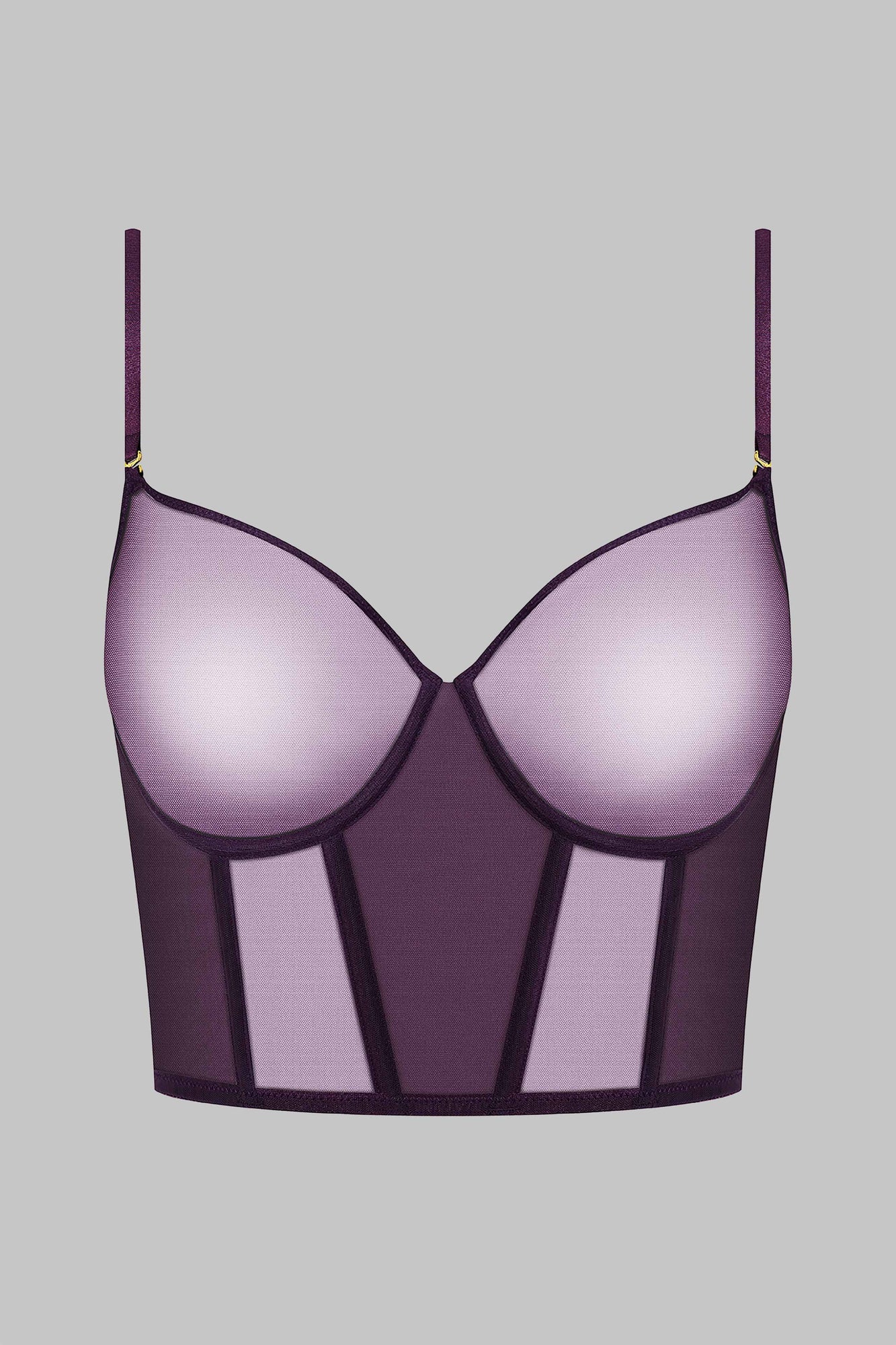 Bustier Bra - L'Amoureuse | Purple