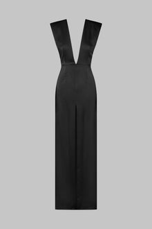 023 Low-cut dress - Le Vestiaire | Black