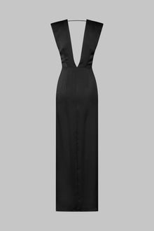 023 Low-cut dress - Le Vestiaire | Black