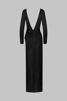 024 Open dress - Le Vestiaire | Black