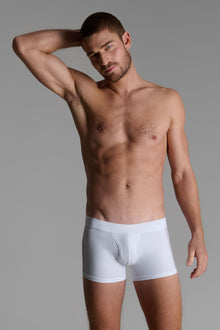 Men's Boxer - Pure Tentation | White