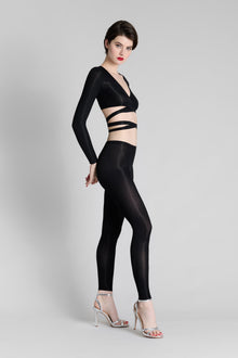 Leggings - La Femme Amazone | Black