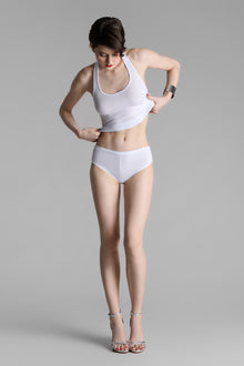Mini shorts - La Femme Amazone | White