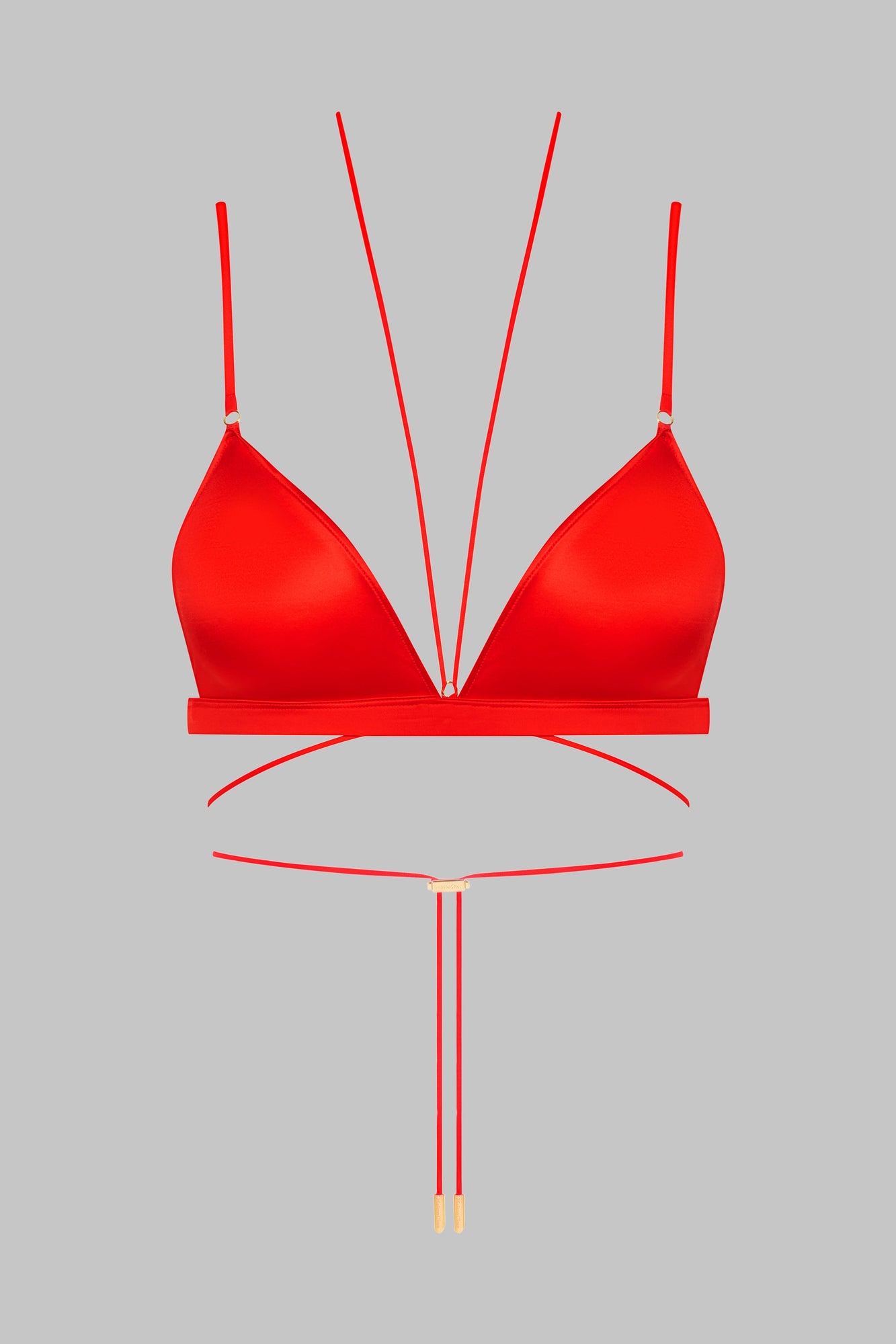 Triangle bra - French Kiss | Red