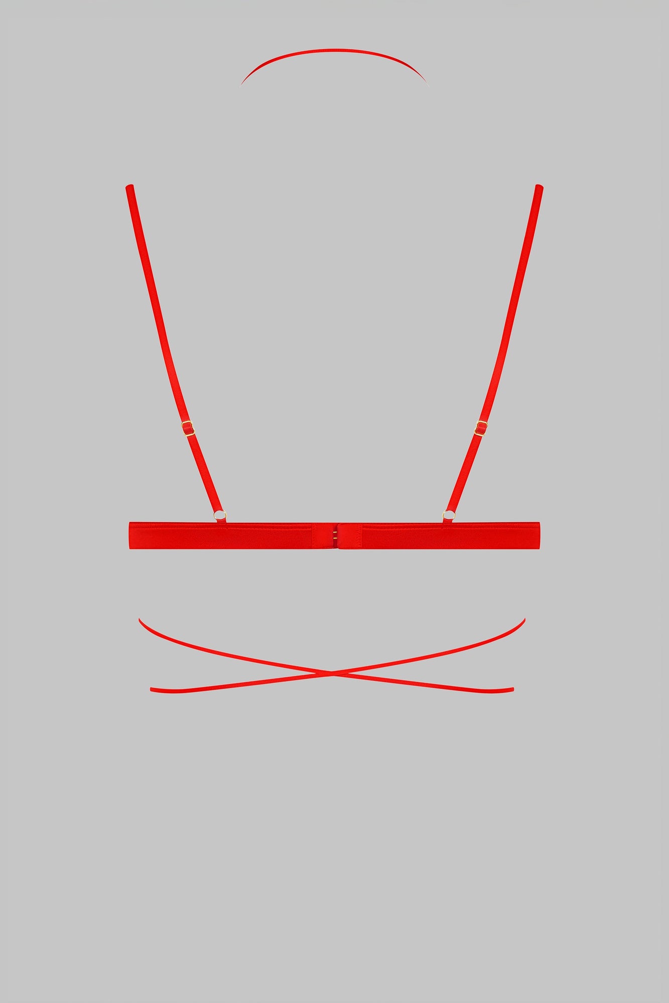Triangle bra - French Kiss | Red