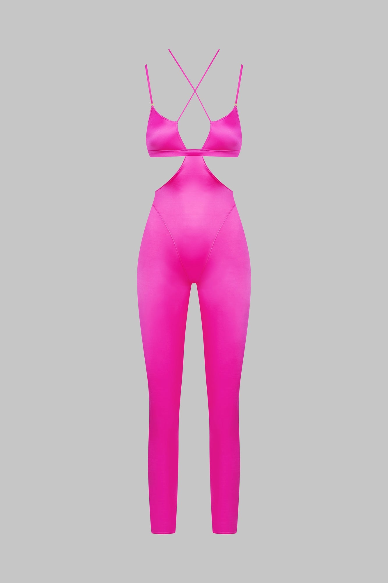 Strappy Jumpsuit - French Kiss | Pink