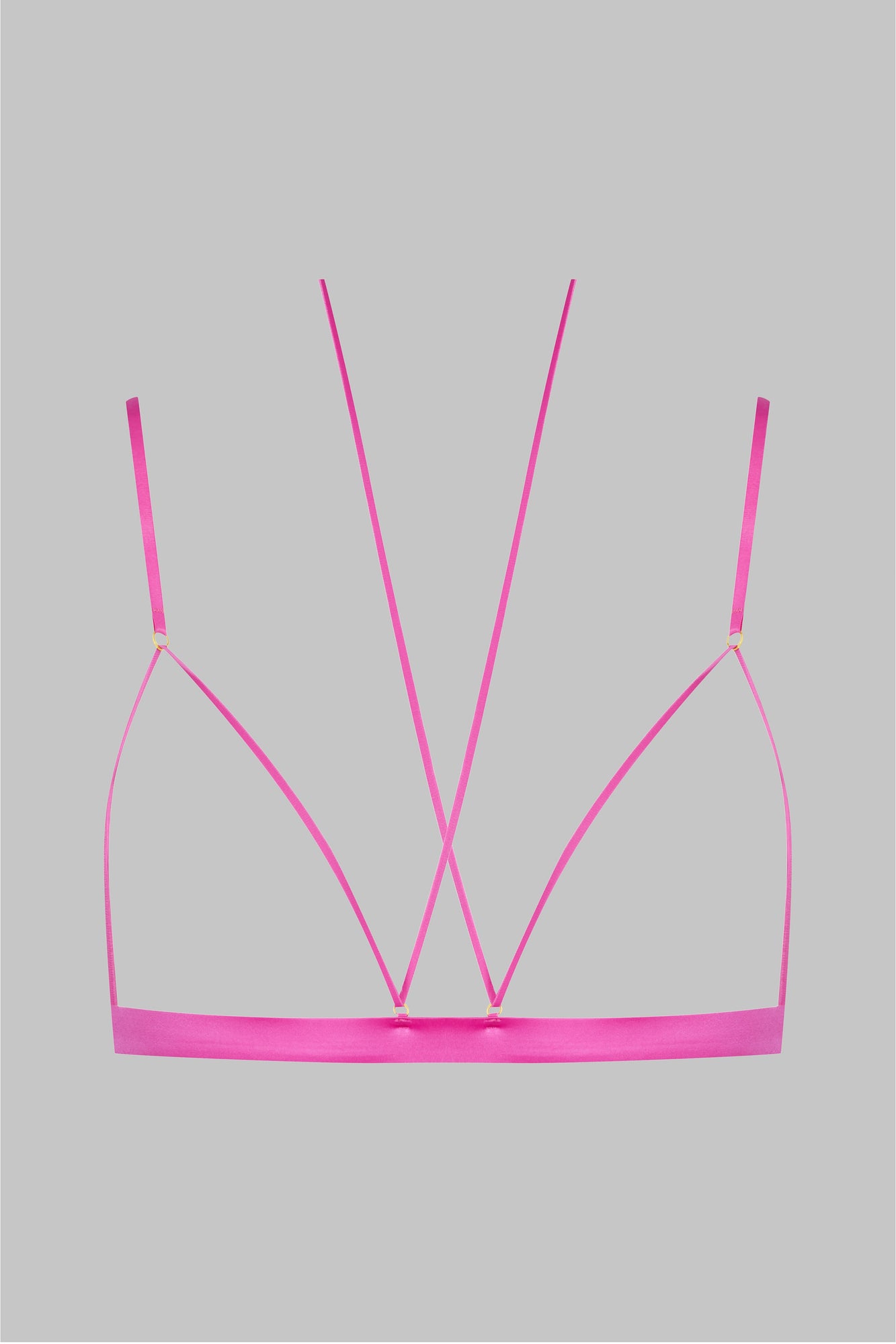 Open triangle bra - French Kiss | Pink