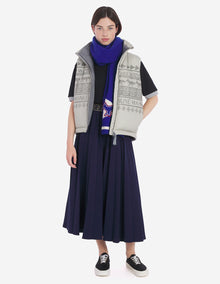 Unisex | Maison Kitsune | And Wander Nordic Border Insulation Vest | Beige Melange