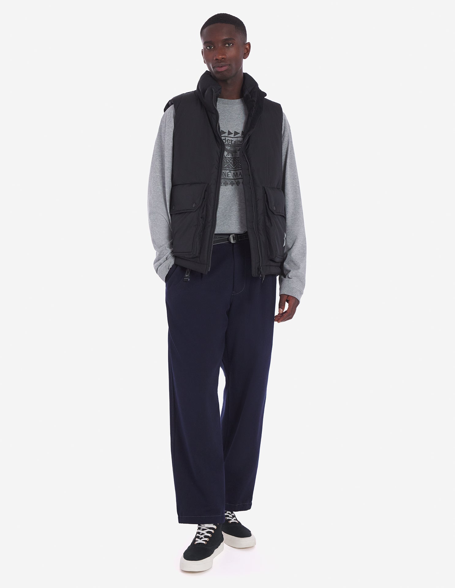 Unisex | Cotton Wool Pants | Navy