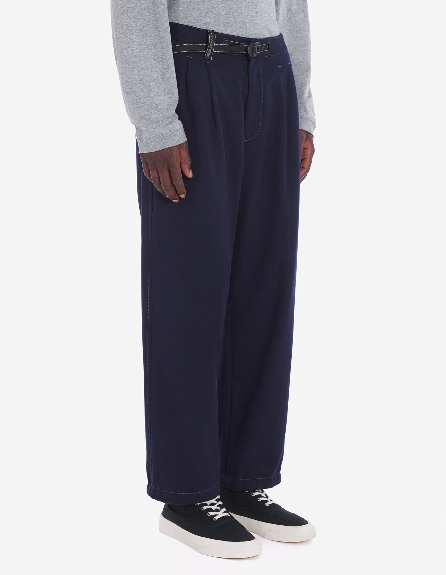 Unisex | Cotton Wool Pants | Navy