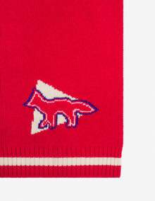 Unisex | Knit Stole | Red