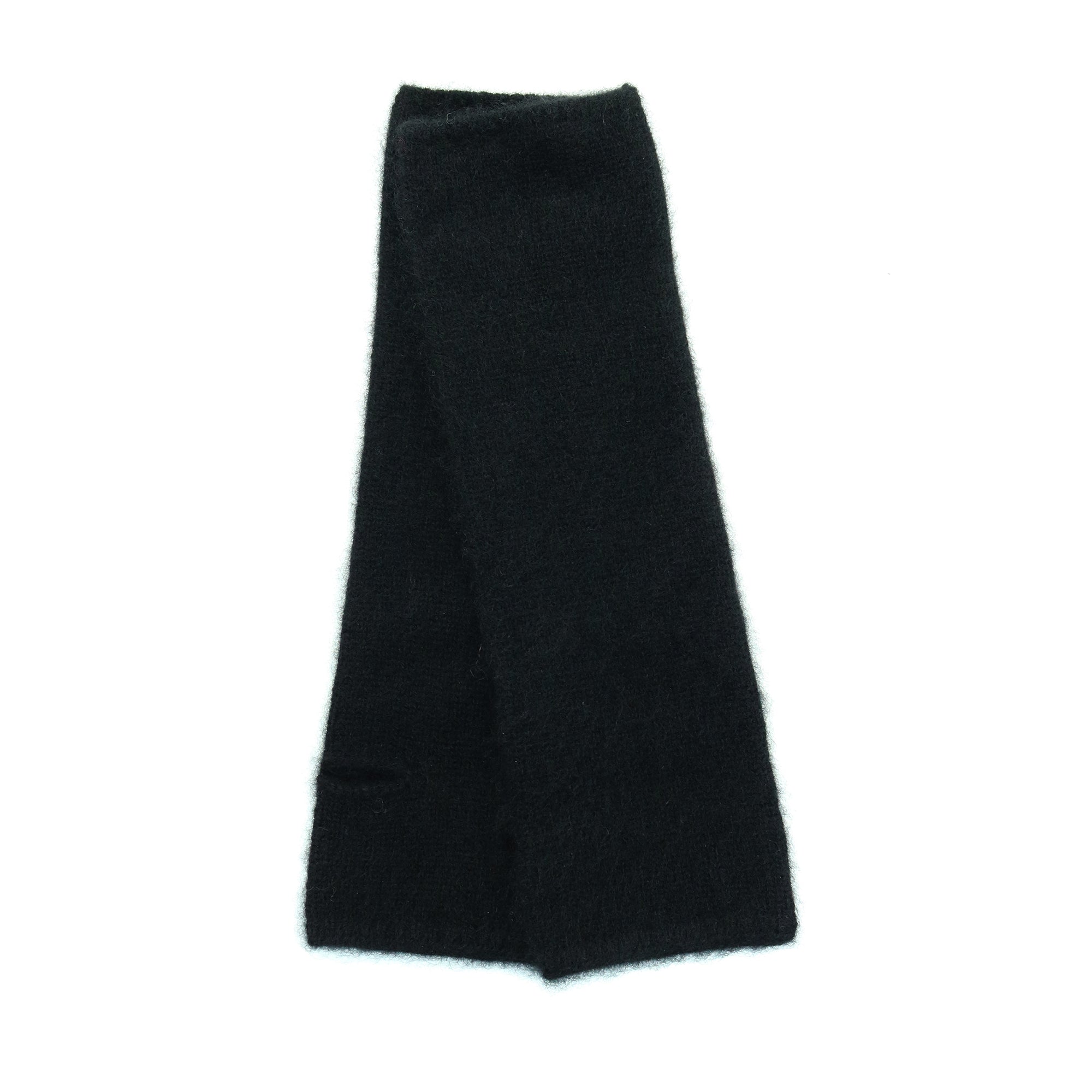 Womens | Brushed Cashmere Arm Warmer | Black
