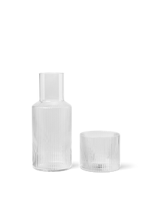 Ripple Small Carafe Set | Clear