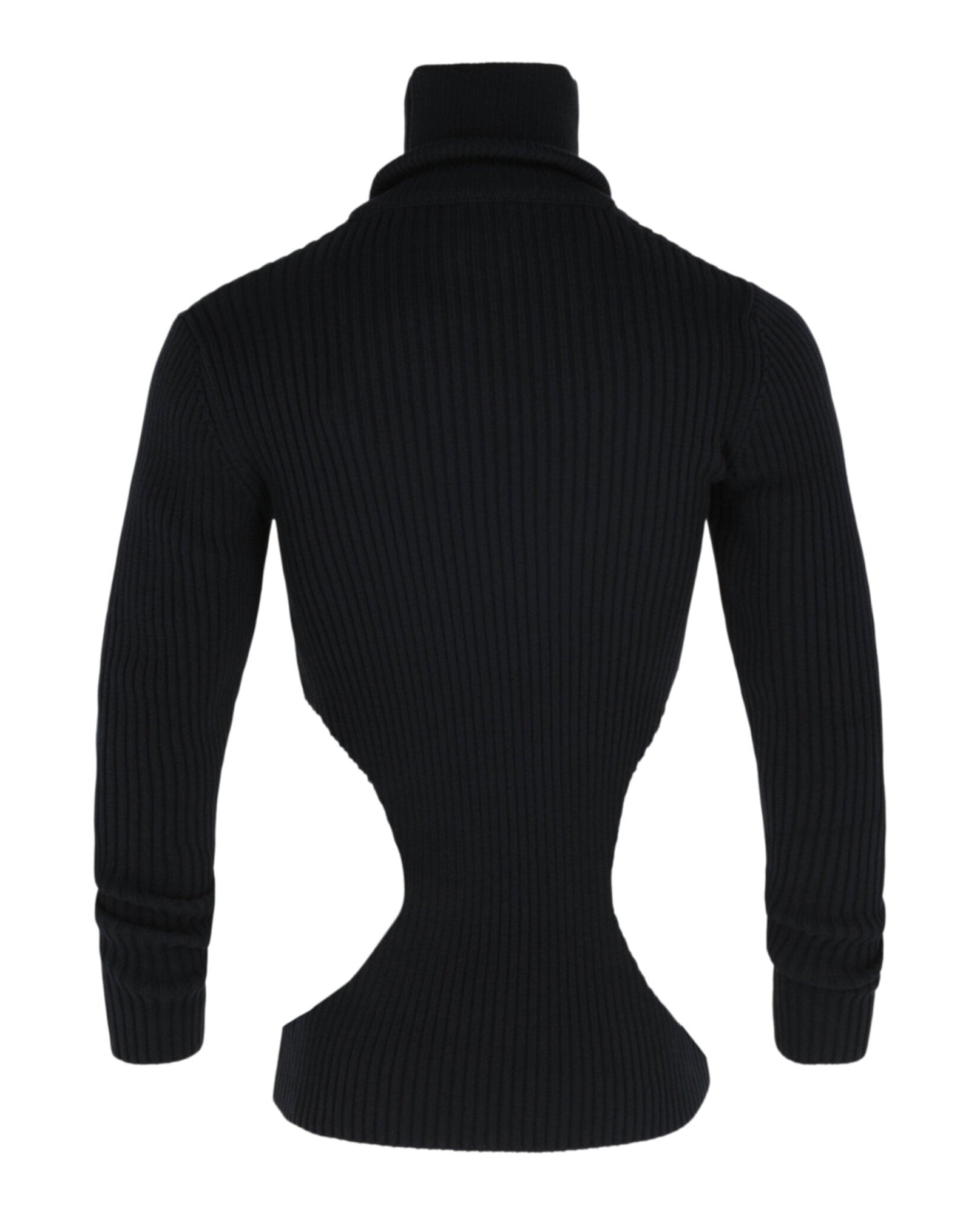 Bottega Veneta | Turtleneck Cutout Ribbed Sweater