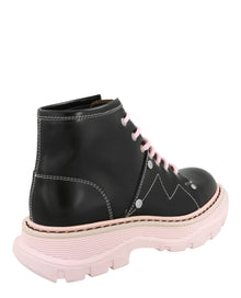 Alexander McQueen | Tread Slick Lace Up Boot