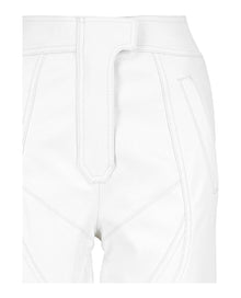 Stella McCartney High-Waisted Faux Leather Pants