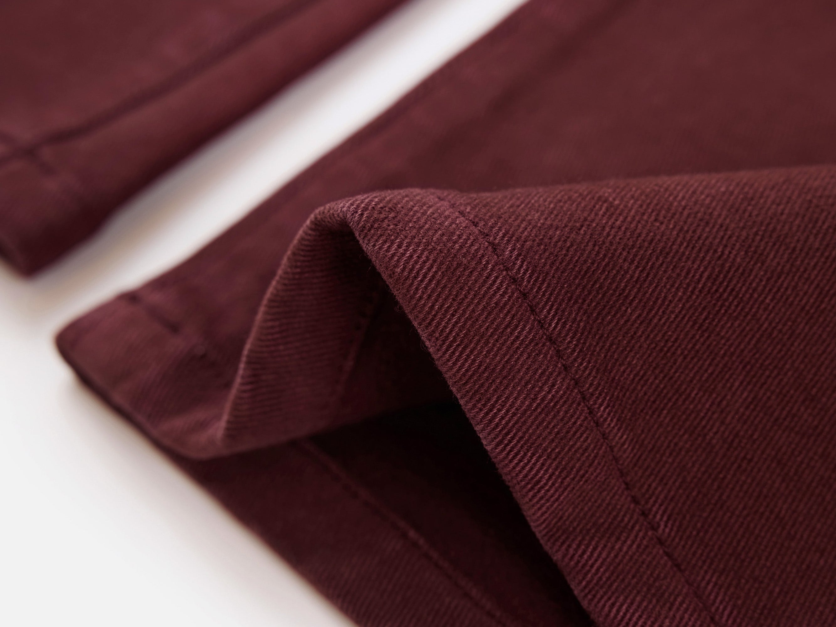 Slim Fit Pants | Burgundy