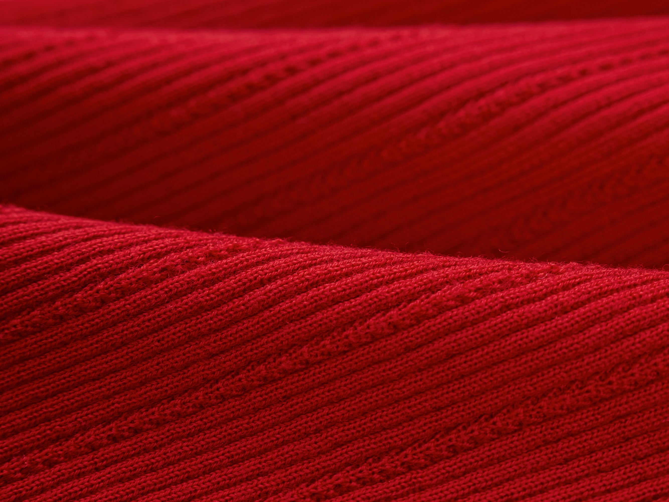 Knit Sweater | Red