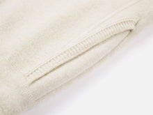 Cashmere Wide-Leg Pant | Beige