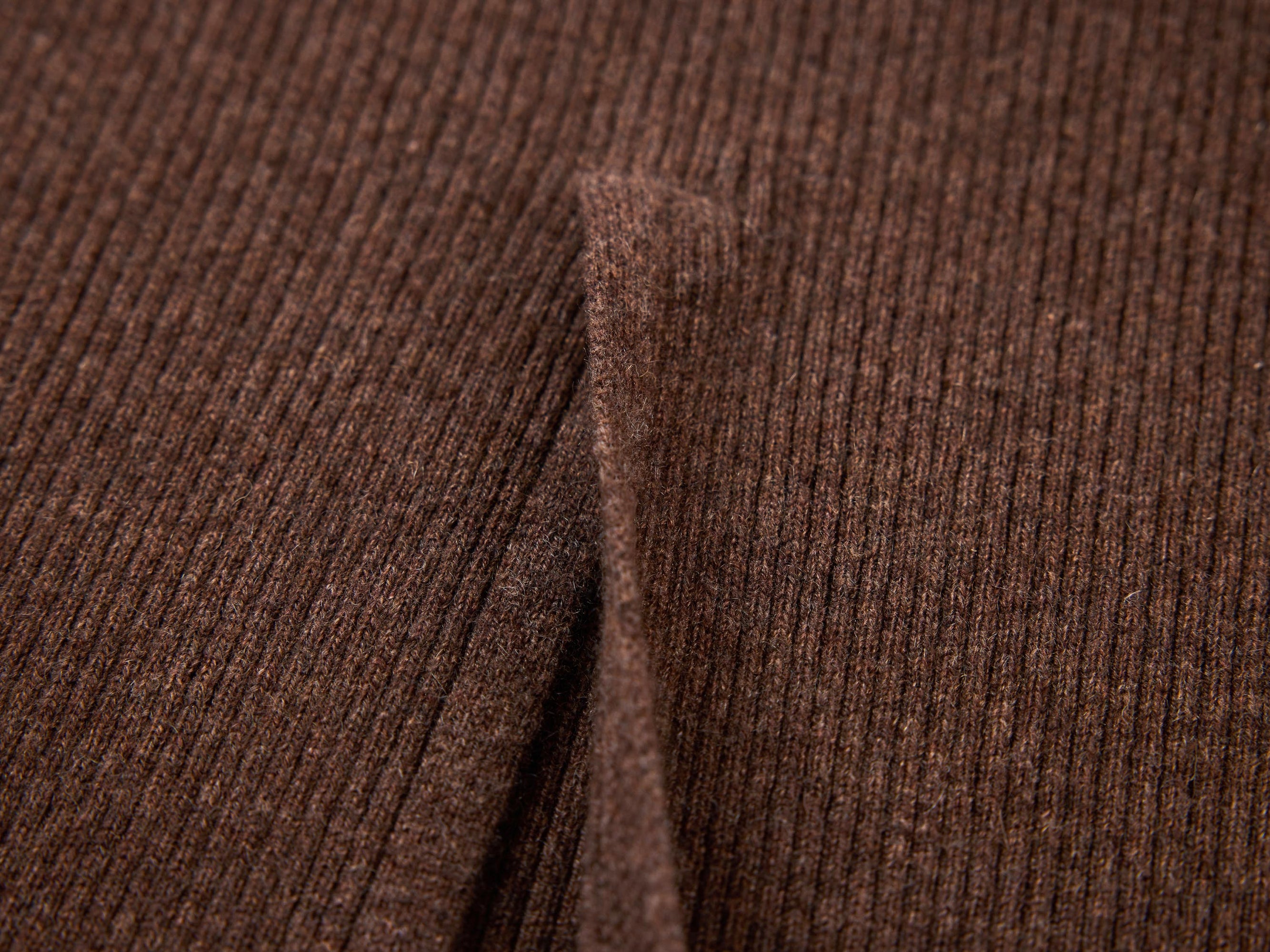 Knit Dress | Brown