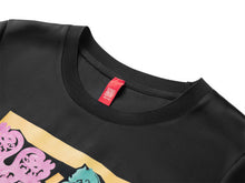 Triacetate Straight-Shoulder T-Shirt | Black