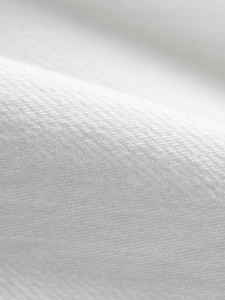 Straight-Leg Wide-Leg Jeans | White