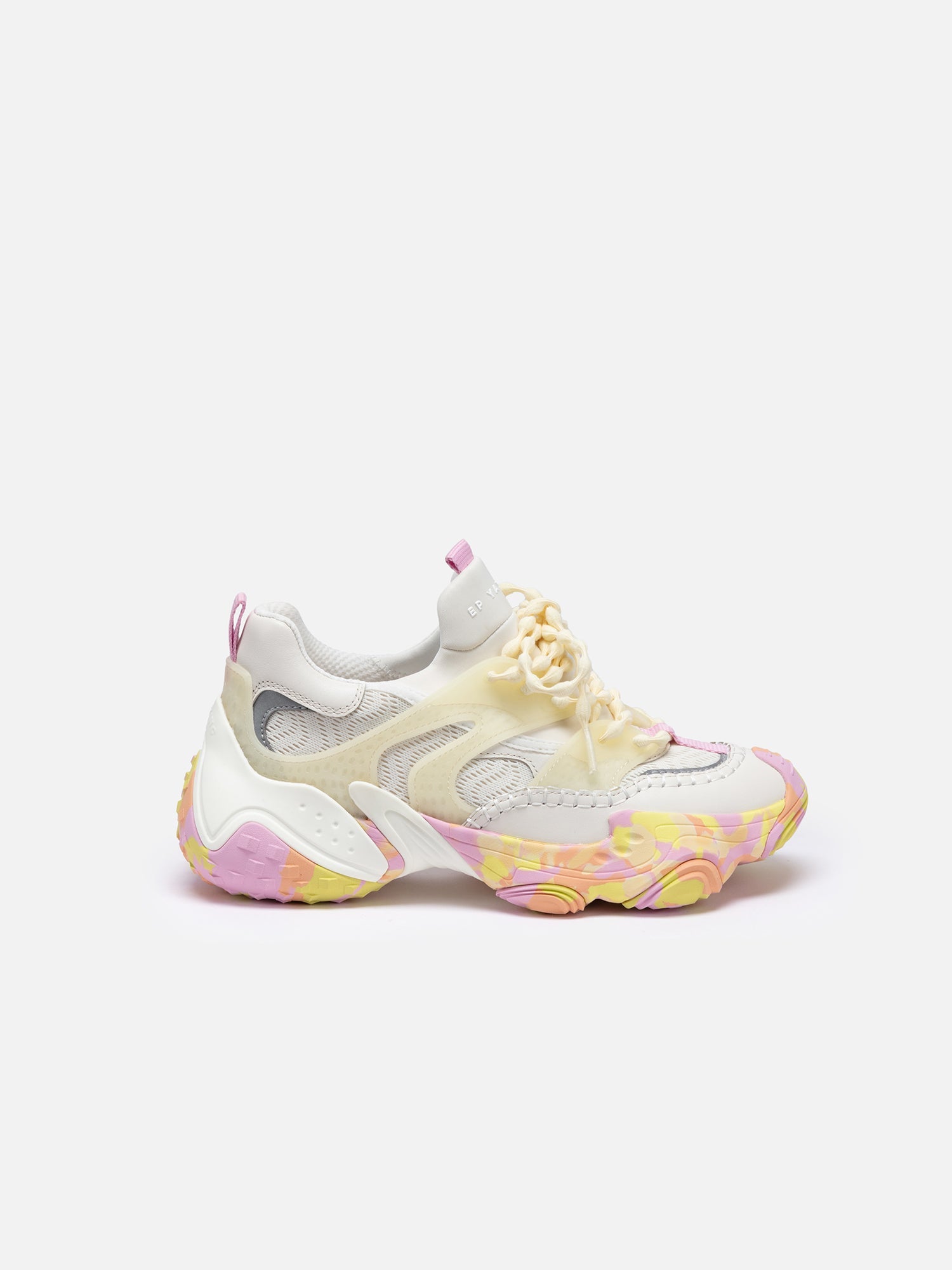 Light Colorful Running Shoes | Beige