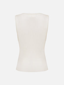 Knitted Vest | Beige