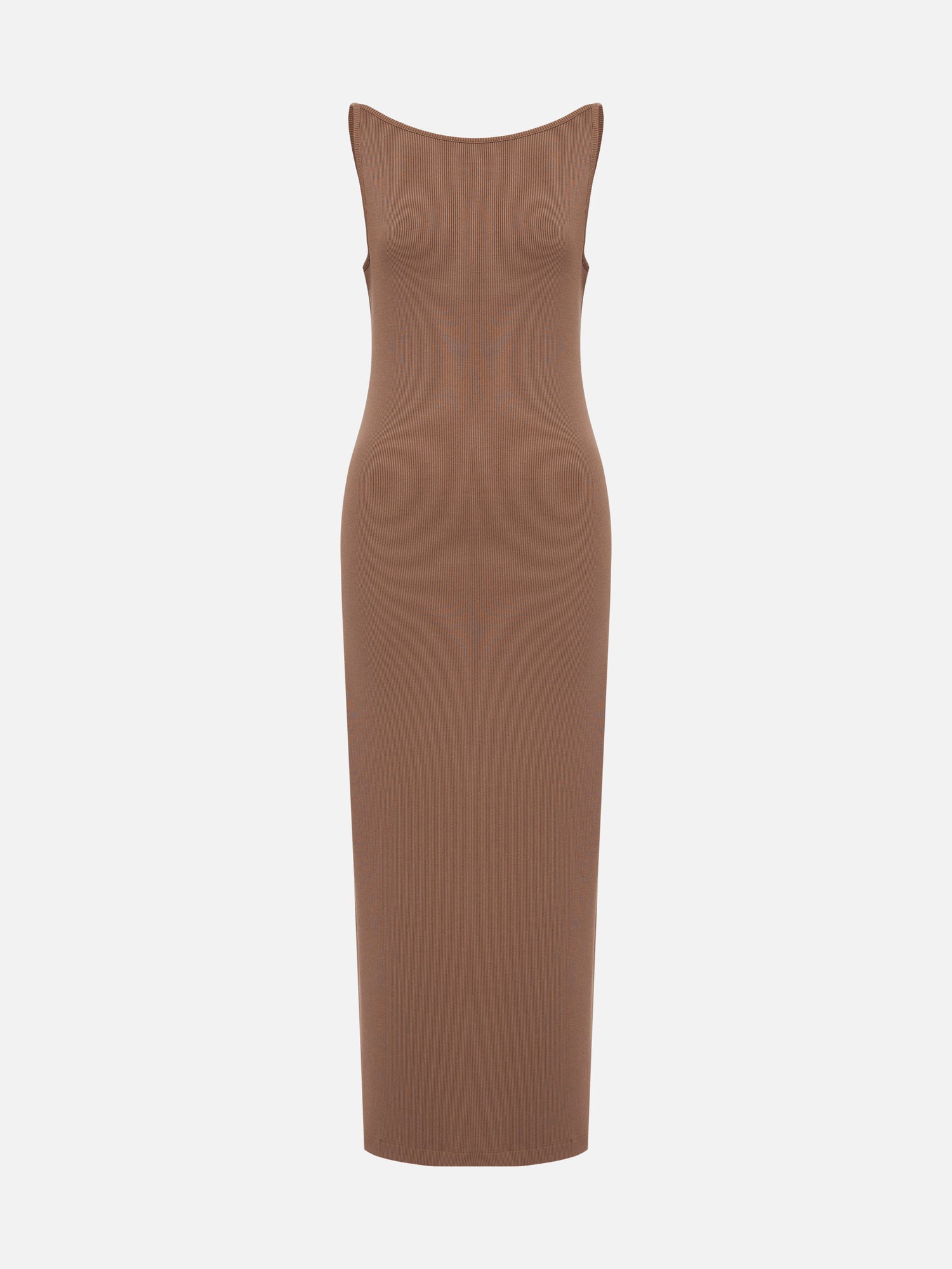 Suspenders Dress | Camel