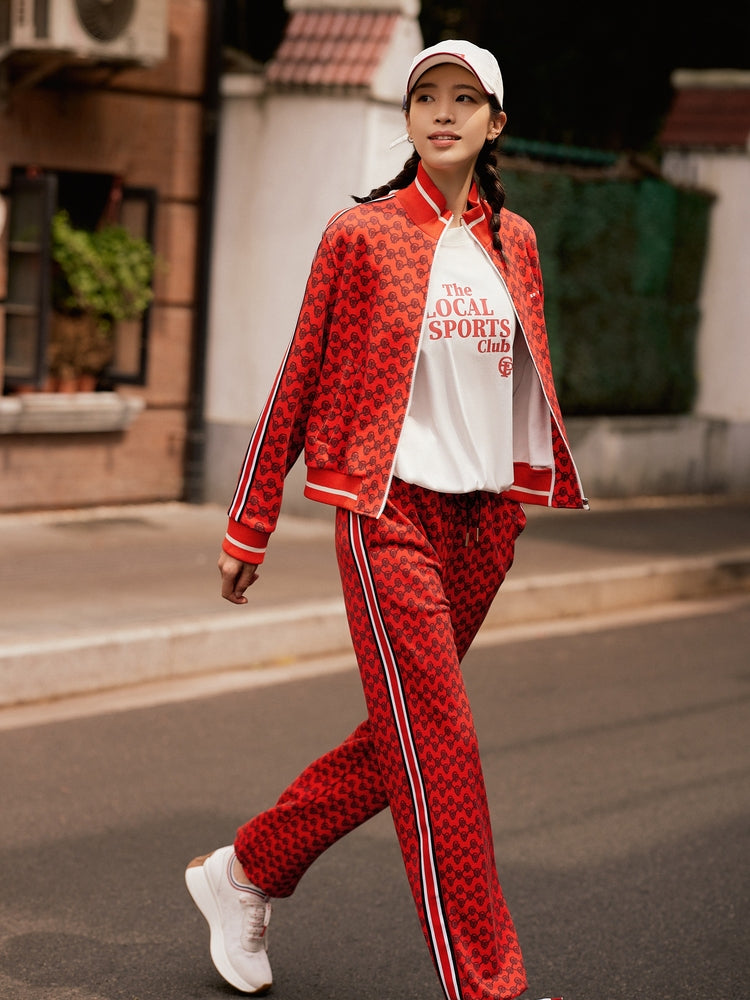 Loose Fit Letter Print T-Shirt | White