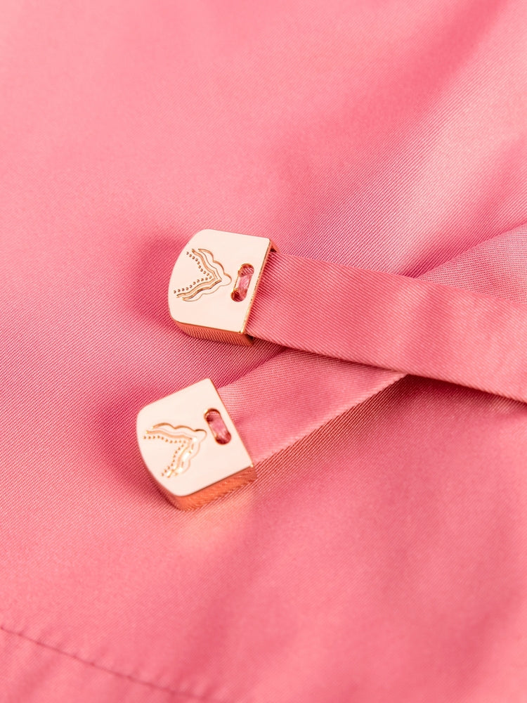 Silk Outdoor Jacket | Pink
