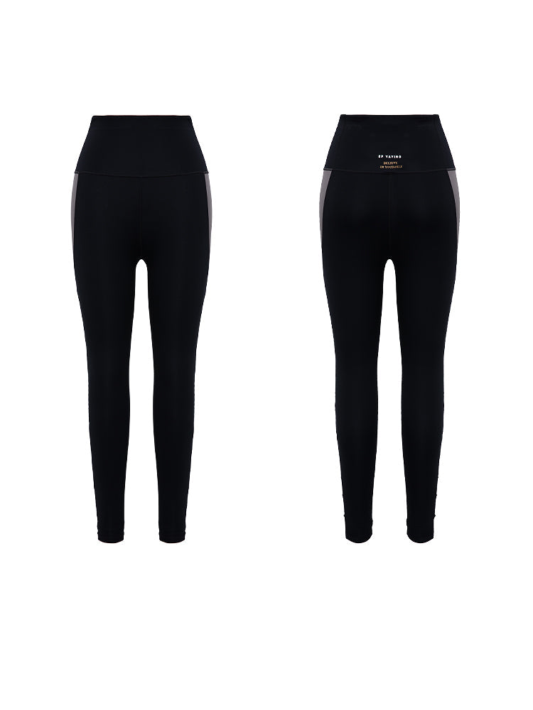 Supportive Comfort Yoga Leggings | Black