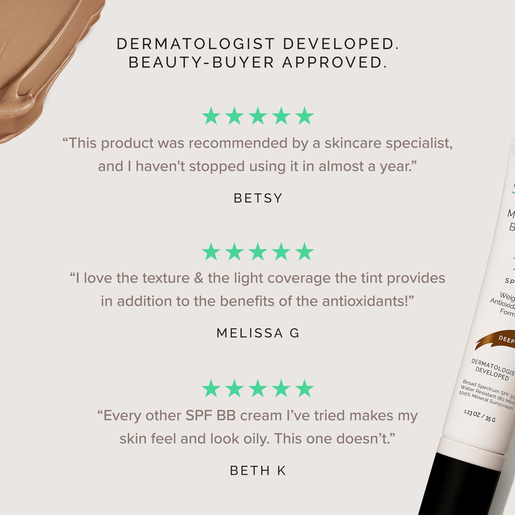 MD Mineral BB Creme SPF 50 Ingredients