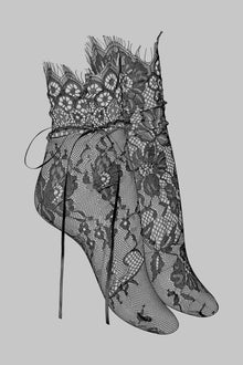 Lace socks - Les Coquetteries | Black