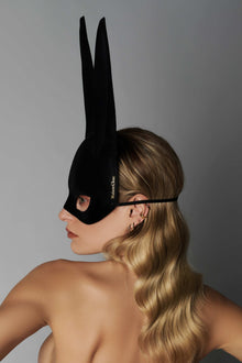 Bunny mask with tail - Les Fétiches | Black