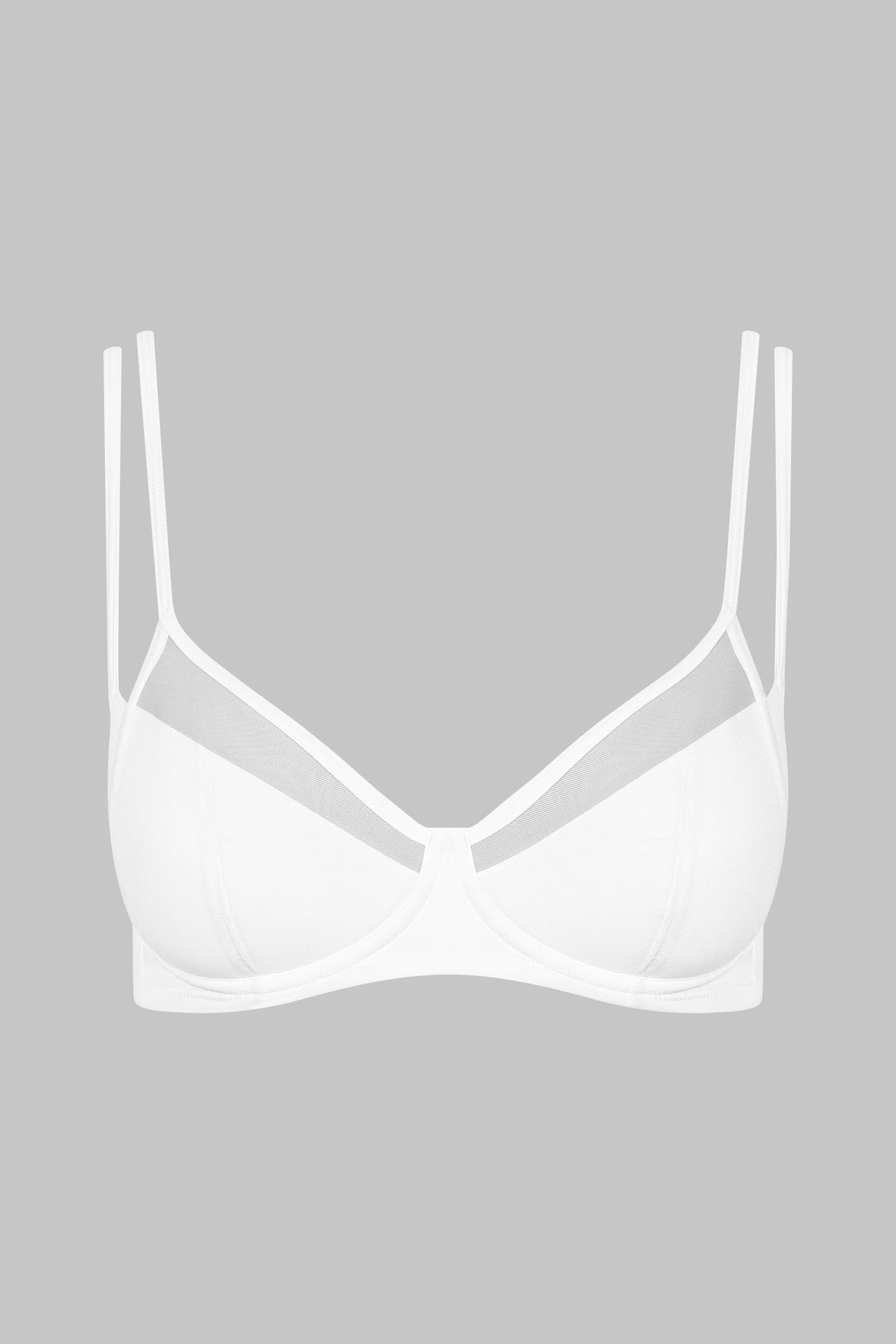 Push-up bra triangle effect - Pure Tentation | White