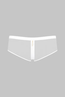 Shorty with zip - Pure Tentation | White