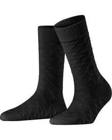 Womens | Colossal Nest Boot Socks | Black