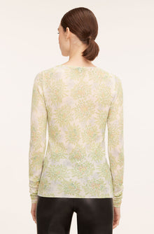 Astera Fleur Pullover | Astera Fleur Chartreuse Combo