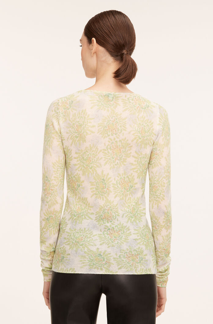 Astera Fleur Pullover | Astera Fleur Chartreuse Combo