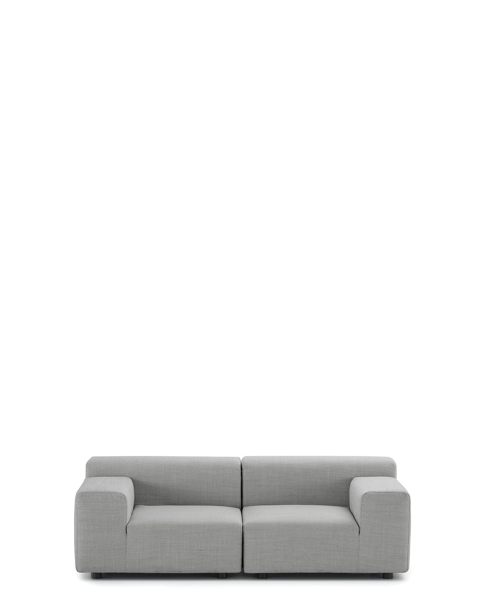 PLASTICS Outdoor Left Arm Sofa | Single | Grey