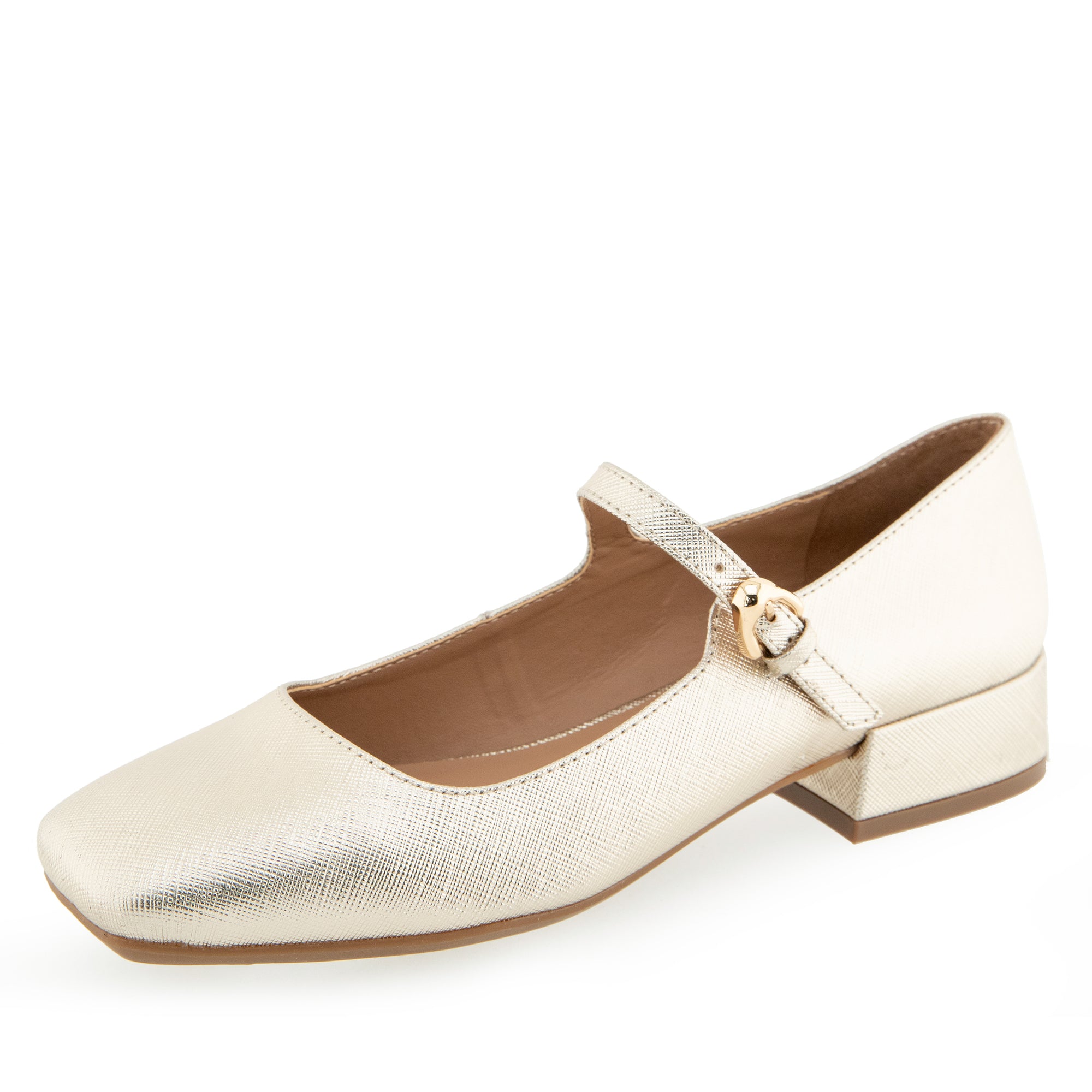 Isannah | Soft Gold Mettalic Faux Leather
