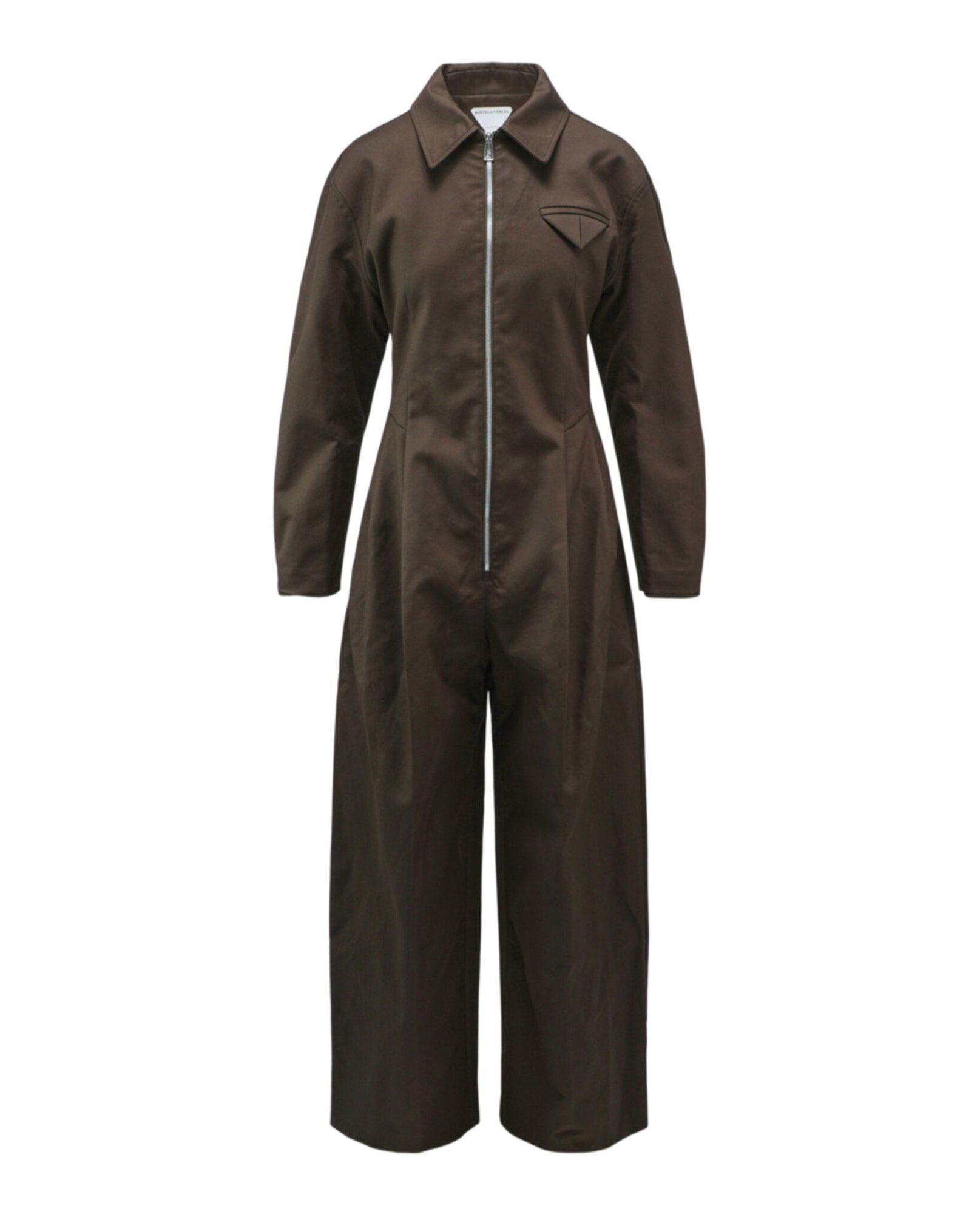 Bottega Veneta | Double-Cotton Zip-Up Jumpsuit