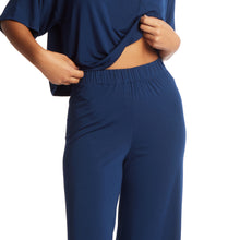 Unwind Modal Wide Leg Pant | Hummingbird Blue