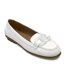 Wysteria Casual Loafer | Bright White Faux Soft Nappa