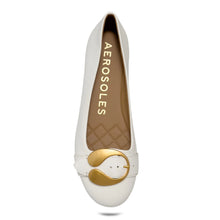 Paradise Casual Flat | White Faux Soft Nappa