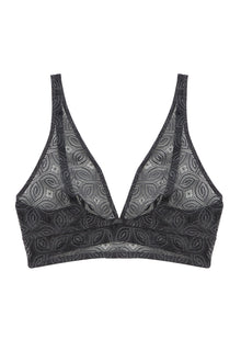 Mariposa Soft Plunge Bra | Onyx